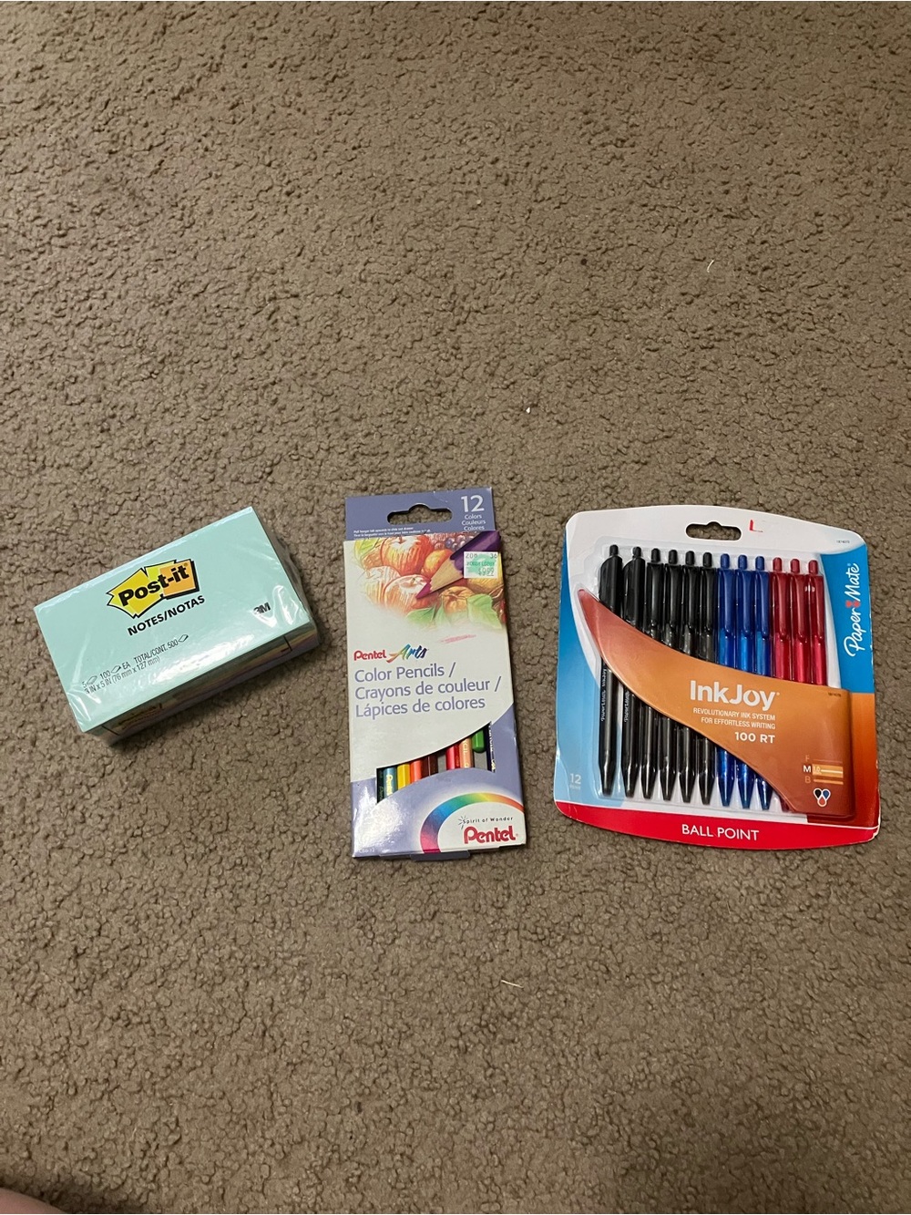 Assorted School Supplies